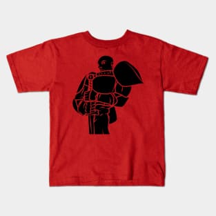 Knight Paladin (Black): A Fantasy Design Kids T-Shirt